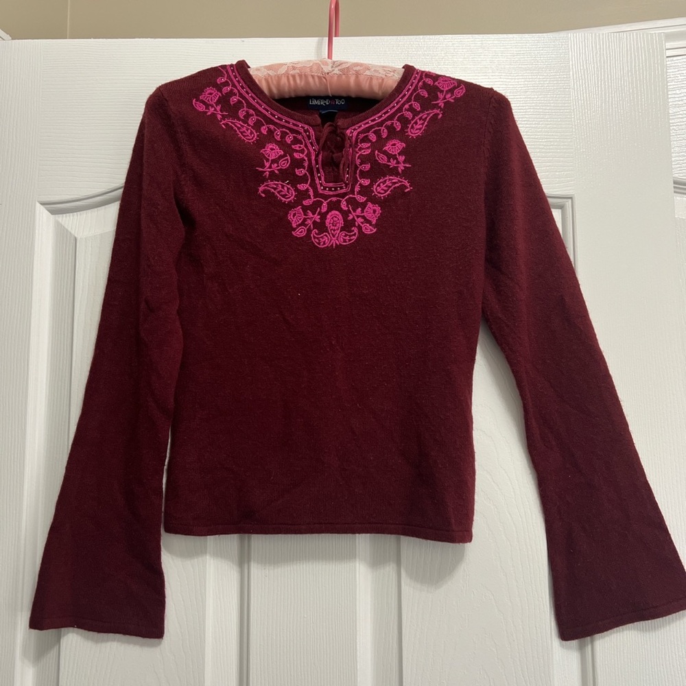 Y2K Limited Too Sweater Top